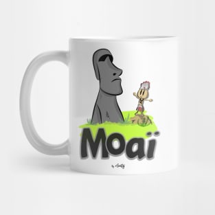 Moaï & Inhabitant Mug